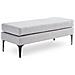 Panca/fine Letto Max Tessuto Grigio Chiaro - Foto miniatura 5