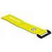 Fascetta per cavi a strappo con gancio e occhiello di fissaggio L 280 x L 38 mm giallo 3 pezzi - Foto miniatura 1