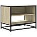 Mobile Tv Rovere Sonoma 61x40x46 Cm Legno Multistrato E Metallo - Foto miniatura 2
