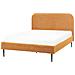 Letto Velluto A Coste Flayat 140 X 200 Cm Arancione - Foto miniatura 3