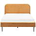 Letto Velluto A Coste Flayat 140 X 200 Cm Arancione - Foto miniatura 7