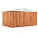 Capanno Per Esterno Box In Acciaio Casetta Da Giardino 403x269cm X H 215cm - 149kg - 10,84mq Legno - Foto miniatura 8