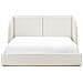 Letto Contenitore Tessuto Monestier 180 X 200 Cm Bianco Sporco - Foto miniatura 5