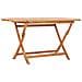 Lusso Casadino -  Tavolo Da Giardino Pieghevole 160x80x75 Cm In Massello Di Teak - Foto miniatura 2