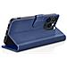 Custodia A Portafoglio Per Iphone 15 Pro Max Con Supporto E Linguetta Magnetica, Blu Scuro - Foto miniatura 4