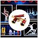 Binocolo Retro Con Manico Rosso - Ingrandimento 3x, Occhiali Da Opera Portatili - Foto miniatura 4
