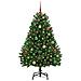 Albero di Natale artificiale Verde 150 cm PVC e Metallo - Foto miniatura 3