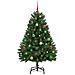 Albero di Natale artificiale Verde 150 cm PVC e Metallo - Foto miniatura 6