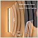 Luce Led Slim Ricaricabile Con Sensore Di Movimento - Luce Calda, Montaggio Magnetico 200 Millimetri - Foto miniatura 3