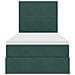 Letto con contenitore e materasso Verde Scuro 100 x 200 cm - Foto miniatura 7