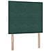Letto con contenitore e materasso Verde Scuro 100 x 200 cm - Foto miniatura 9
