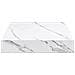 Scaffale da parete 2 pcs Marmo Bianco 23 x 23,5 x 4 cm - Foto miniatura 7