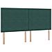Letto con contenitore e materasso Verde Scuro 200 x 200 cm - Foto miniatura 9