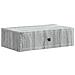 Tavolino da Parete Laterale Grigio Sonoma 59 x 34,5 x 17 cm - Foto miniatura 1