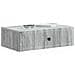 Tavolino da Parete Laterale Grigio Sonoma 59 x 34,5 x 17 cm - Foto miniatura 2