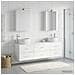 Set di mobili per il bagno 5 pcs Bianco - Foto miniatura 2
