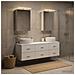 Set di mobili per il bagno 5 pcs Bianco - Foto miniatura 4
