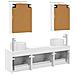 Set di mobili per il bagno 5 pcs Bianco - Foto miniatura 8