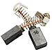 Spazzole di carbone per Hitachi BU-PN3 - 7 x 11 x 17 mm - coppia - Foto miniatura 2