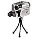 Mini Treppiede con Testa a Sfera Altezza Max 12 cm Nero 4024-EU - Foto miniatura 1