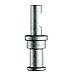 Adattatore Maschio per Montaggio di Alluminio Argento 1.6 cm 5.1 cm Codice: 192 - Foto miniatura 1