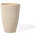 Vaso Tondo Per Interno Ed Esterno Beige 43x43x60cm Camia - Foto miniatura 17