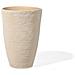 Vaso Tondo Per Interno Ed Esterno Beige 43x43x60cm Camia - Foto miniatura 19