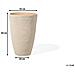 Vaso Tondo Per Interno Ed Esterno Beige 43x43x60cm Camia - Foto miniatura 13