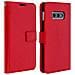 Custodia A Libro Galaxy S10e Portacarte Funzione Supporto - Rosso - Foto miniatura 1