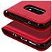 Custodia A Libro Galaxy S10e Portacarte Funzione Supporto - Rosso - Foto miniatura 5