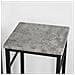 Set 3 Pezzi Tavolo Con 2 Sgabelli Mobile Bar Per Casa Stile Industriale Grigio, L80*p50*a88cm, Grigio Ogt10-hg - Foto miniatura 7