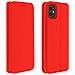 Custodia Apple Iphone 11 Portacarte Funzione Supporto Similpelle Liscia Rosso - Foto miniatura 1