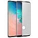 Pellicola Schermo Samsung Galaxy S10 Vetro Temperato Trasparente Bordo Nero - Foto miniatura 4