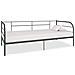 Telaio Divano Letto Grigio In Metallo 90x200 Cm - Foto miniatura 1