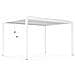 Nimbus - Pergola Bioclimatica In Alluminio 3x4 - Foto miniatura 1
