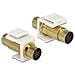 86338 Mini-DIN 4 Mini-DIN 4 Bianco cavo di interfaccia e adattatore - Foto miniatura 1