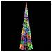 Piramide Decorativa Cono di Luce LED Acrilico Colorato 90 cm - Foto miniatura 1