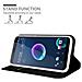 Custodia Compatibile Con Htc Desire 12 In Classy Nero - Coperchio Protettiva Con Chiusura Magnetica, Funzione Stand E Tasca Per Le Carte - Foto miniatura 4