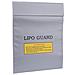 Lipo Guard Busta Antincendio Lipo Bag, 23 Cm X 18 Cm X Batterie Lipo, Colore Argento - Foto miniatura 1