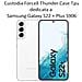 Thunder Custodia Tpu Silicone Cover Case Per Samsung Galaxy S22+ Plus S906 Black - Foto miniatura 2
