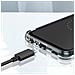 Cover A23 5g / M23 5g Silicone Originale Clear M Cover Nera - Foto miniatura 3