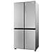 Frigorifero 4 Porte HCR3818ENMM Cube 83 Serie 3 Total No Frost Classe E Capacità Netta 467 Litri Colore Platino /Acciaio Inossidabile - Foto miniatura 11