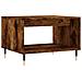 Tavolino Da Salotto Rovere Fumo 60x50x40 Cm Legno Multistrato - Foto miniatura 2