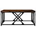 Tavolino Da Salotto Rovere Fumo 70x70x30cm In Legno Multistrato - Foto miniatura 3