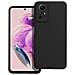 Custodia Tpu Silicone Cover Case Per Xiaomi Redmi Note 12s Black - Foto miniatura 1