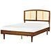 Letto Rattan Varzy 140 X 200 Cm Marrone - Foto miniatura 14