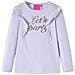 Maglietta Bambina Maniche Lunghe Lilla Chiaro 104 - Foto miniatura 1