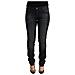 Jeans Slim Fit In Denim A Vita Bassa In Cotone Lavato Nero - W26 - Foto miniatura 1