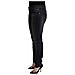 Jeans Slim Fit In Denim A Vita Bassa In Cotone Lavato Nero - W26 - Foto miniatura 2