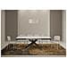 Tavolo allungabile 90x120/224 cm Karida Evolution bianco frassino telaio antracite - Foto miniatura 3